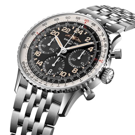 breitling navitimer 02 cosmonaute 2013 blacksteel limited edition|breitling navitimer auto watch.